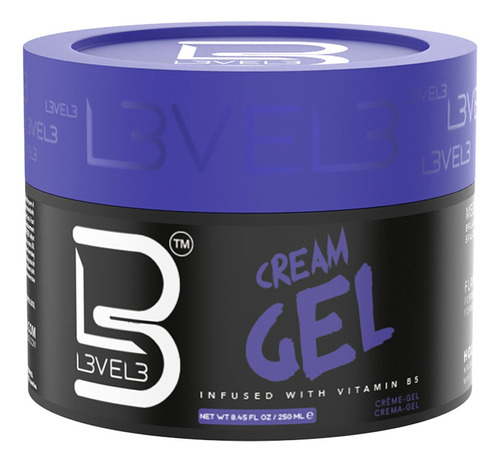 Level 3 Cream Gel En Crema Con Vitaminas B5 Pelo 250ml