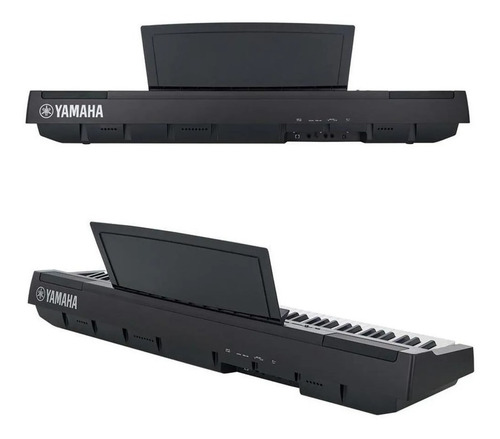 Imagem 6 de 10 de Piano Digital Yamaha P125 Preto 88teclas C/nota Wd Music