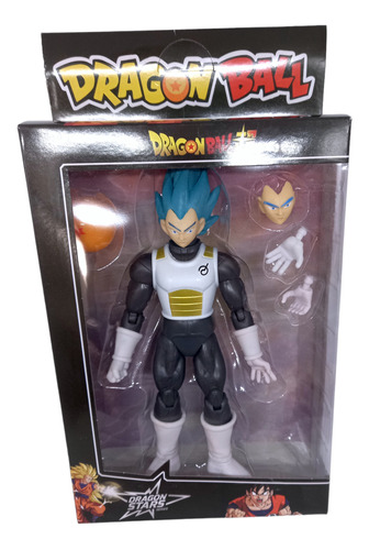 Vegeta Dragon Ball Super Figura Articuladas 17cm Juguete