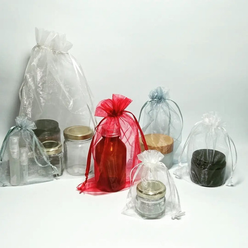 Imagen 4 de 5 de Bolsas Bolsitas Organza 11cm X 9cm