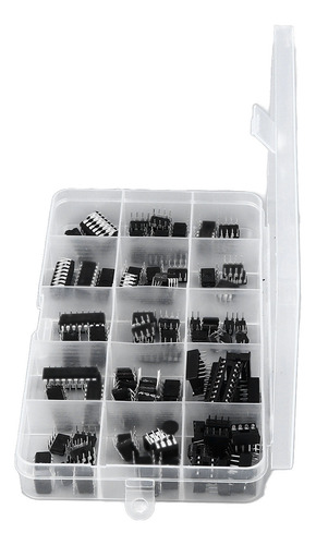 Kit De Chips Ic, 100 Unidades, 12 Tipos De Chips Amplificado