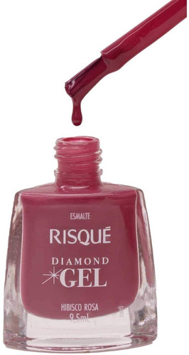 Esmalte de uñas en gel con forma de diamante a rayas, varios colores, venta al por mayor, reventa, hibisco, rosa