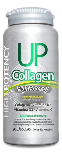 Colágeno High Potency 90 Cápsulas Newscience