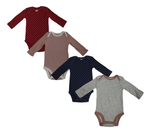 Set De 4 Piezas De Pañaleros Para Bebé Carters