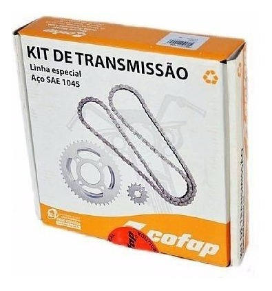 Kit Relação Cofap Xre 300 Aço 1045 Original Cofap Cod 410004