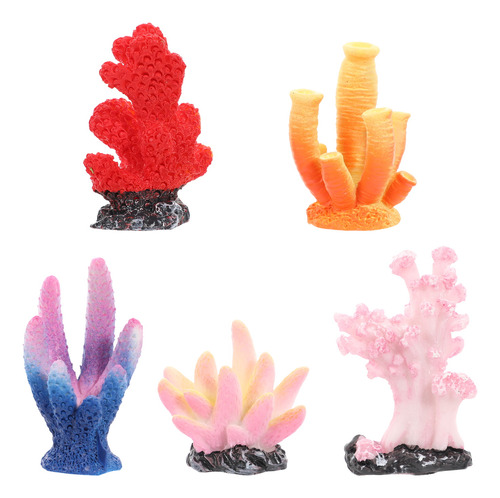 Adornos De Coral Simulado Para Decoración De Acuario, Tanque