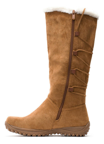 Bota Mujer Camel Rovanim Chancleta