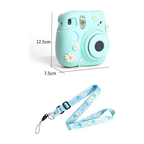 Funda Rieibi Mini 7+ - Funda De Silicona Para Cámara Fujifil