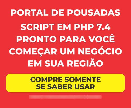 Guia Comercial Portal De Pousadas Scrip Completo