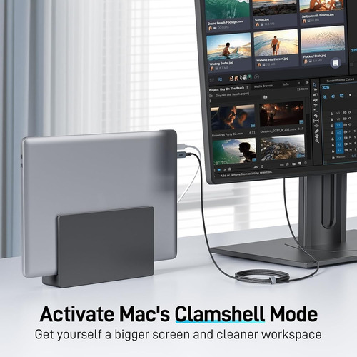 Cable Usb-c A Hdmi 4k 60hz Para Tv, Monitor O Proyector Negro