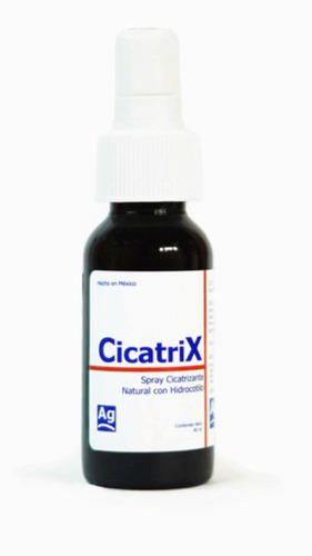 Cicatrix Spray Cicatrizante Natural Con Hidrocotilo 80 Ml.