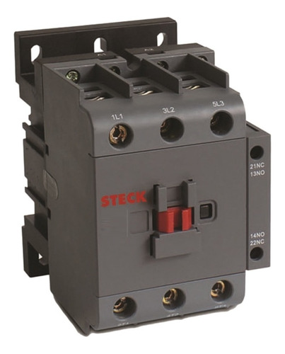 Contactor Tripolar 25a 1na 127v Steck Sk125a10g