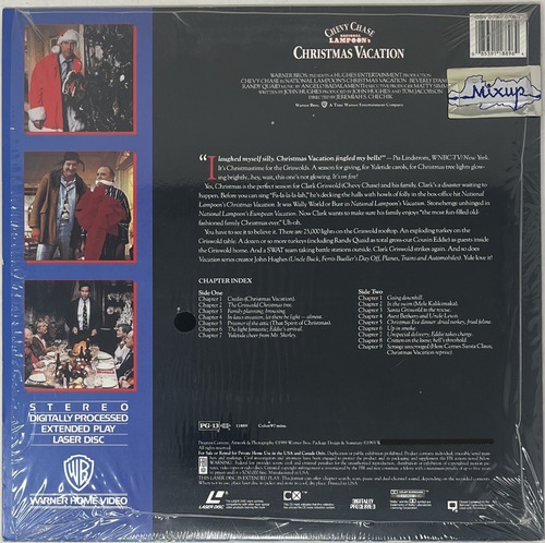 Lasedisc Christmas Vacation Chevy Chase Muy Raro Como Nuevo (Usado)