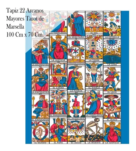 Cartas Tarot de Marsella-22- Arcanos Mayores-17 cm 423001 · 69622 - None -  Bohindra Libros esotéricos