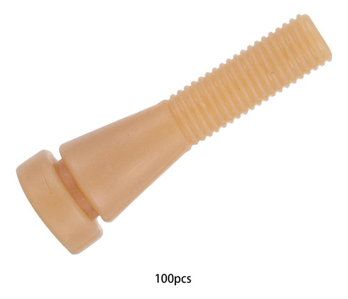 Qw1 100pcs Vara De Remoção De Pelos De Aves Cor Da Pele