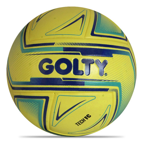 Balón Fútbol Golty Competencia Laminado Tech F No.5-amarillo