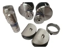 Comprar Kit Completo Glassvit División Baño Acero Inoxidable Vidrio