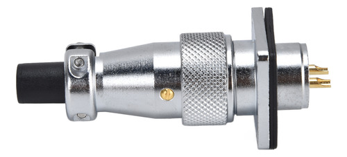 Adaptador De Metal Con Conector De Aviación De 2 Pines, Alea