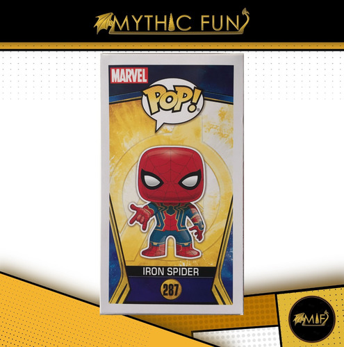 Funko Pop Avengers Infinity War - Iron Spider 287 (Usado)