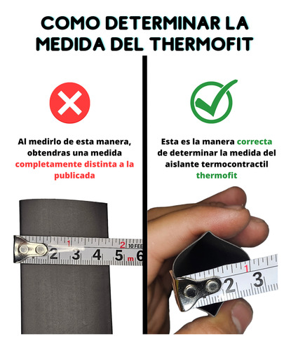 Tubo Aislante Thermofit 1 3/4 Pulgada 1 Metro Transparente