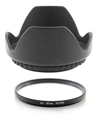 Kit Esencial Parasol + Filtro Uv Protector 67mm