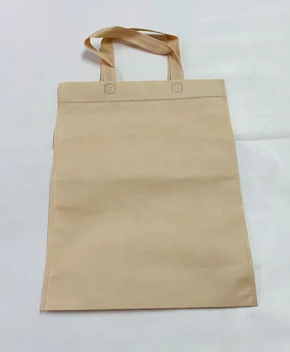 Bolsa de tela beige new arrivals
