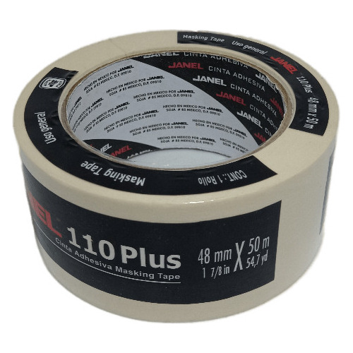 Masking Tape 2 X 50 M 48 Mm X 50 M Paquete 5 Piezas