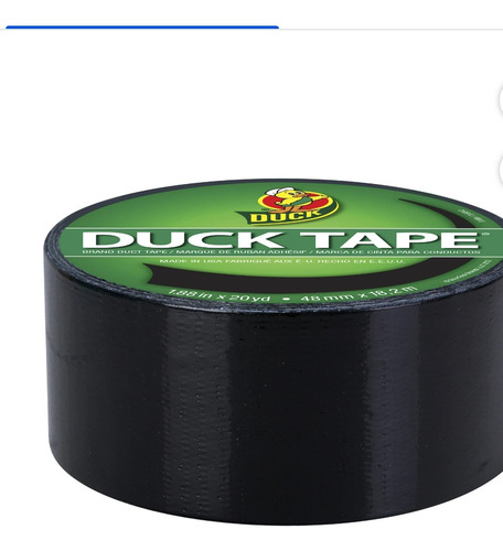 Duct Tape 48mm X 18.2 M Negro Lisa