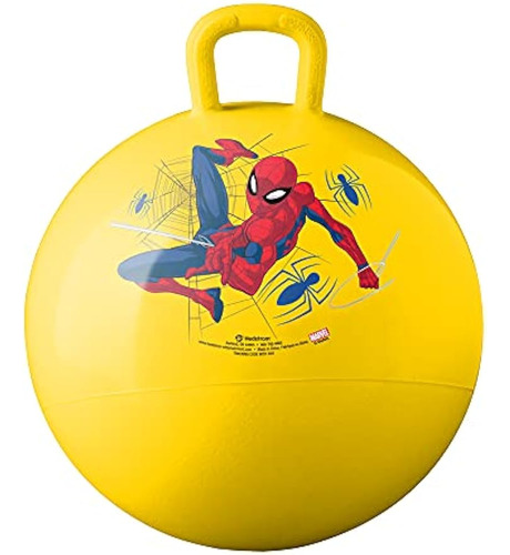 Hedstrom Marvel Spider-man Hopper, 15 Pulgadas, Amarillo (55