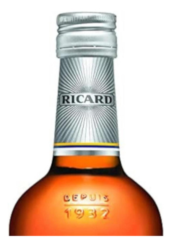 Pack De 6 Licor Ricard De Anis 750 Ml