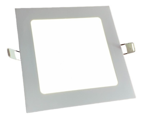 Panel Led Embutido Cuadrado 3 En 1 Fria-calida-neutra 18w