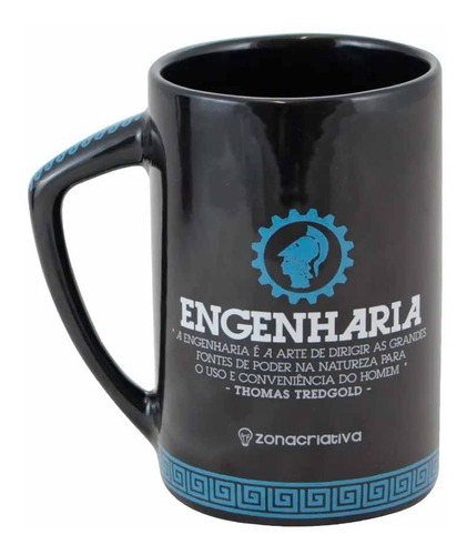 Imagem 1 de 3 de Caneca 300ml Na Lata Profissões Engenharia Zona Criativa