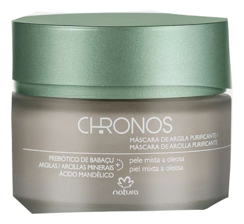 Natura Chronos Mascara  De Arcilla Purificante 70 G.