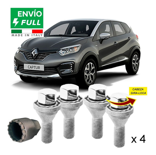 Set De Tuercas Renault Captur Intens Original