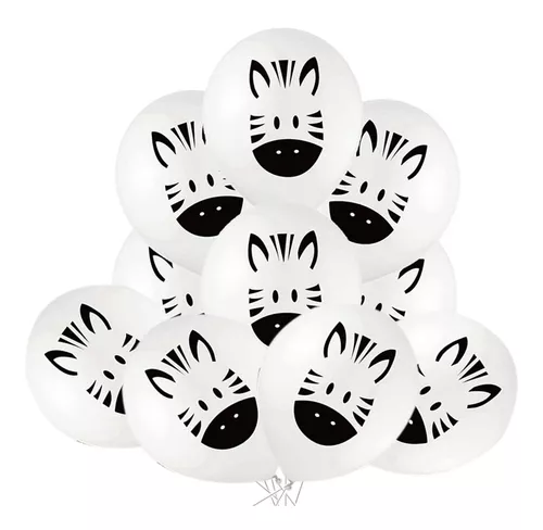 TOYANDONA 3 macacos infláveis, 30,7 cm, balões de macaco de desenho animado  para chá de bebê, decorações de festa de aniversário com tema de selva  safári (cor aleatória)