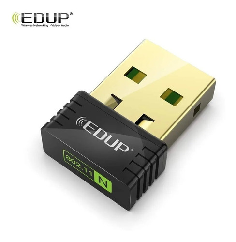 Imagen 2 de 4 de Antena Wifi Usb Adaptador Mini Red 150mbps Laptop Pc