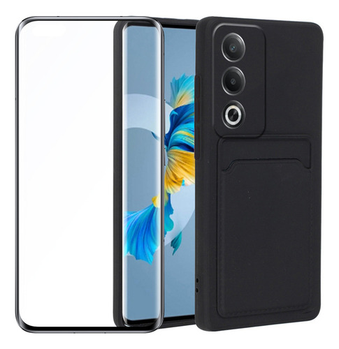 Funda Para Adecuado Para Oppo A80 5g Lujo Tarjeta
