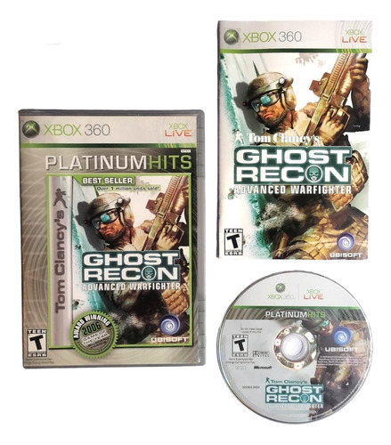 Tom Clancy's Ghost Recon Advanced Warfighter Xbox 360 (Reacondicionado)