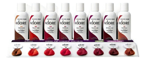 Tinte Semi Permanente Para El Cabello Adore 058 Canela, 4 O
