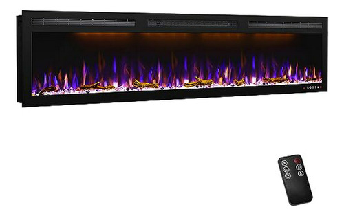 Chimenea Eléctrica 72 Pulgadas Ultra Slim