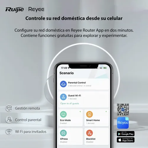 Ruter Router Modem Wifi Receptor Antena Dual Mesh 5g Ac1300