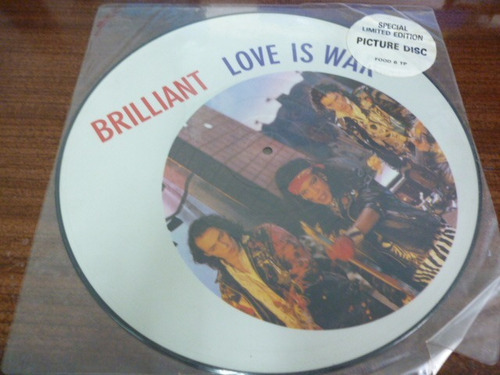 Brilliant Love Is War Picture Disc Ingles Ggjjzz