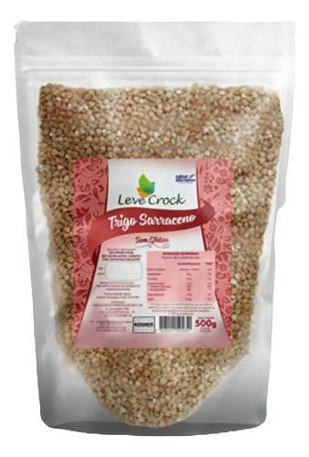 Kit 3 Trigo Sarraceno (mourisco) S/ Glúten Leve Crock 500g