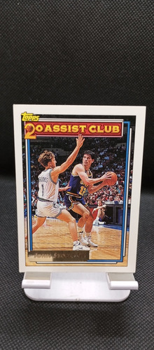 Tarjeta Nba John Stockton Utah Jazz Topps 1993 Golden # 223