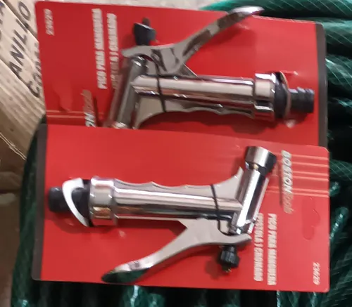 Pistola Para Riego Cromada