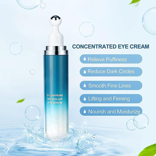 2piezas Crema De Cafeína Para Ojos