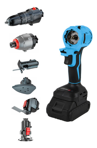 Taladro Inalambrico 6 En 1 Klugan 18v Con Bateria