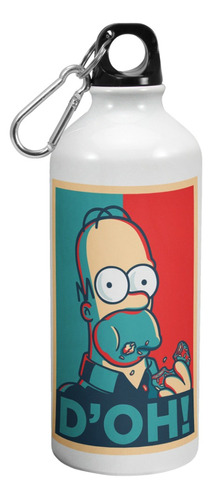 Botella De Agua Deporte Homero Simpson