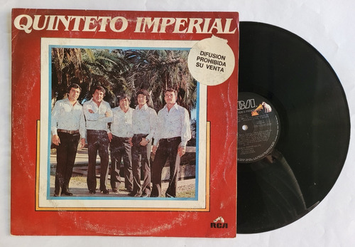 Quinteto Imperial Mujer Boni Vinilo Lp 1984 Koli Arce Cumbia