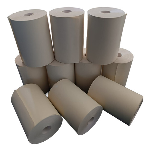 Bobina Térmica 100% Reciclado 80mm X 40m - Kit 10 Unidades
